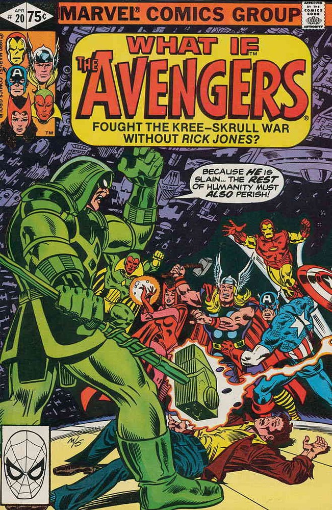 What If Vol 1 #20 FN Avengers Kree-Skrull War Marvel combined shipping