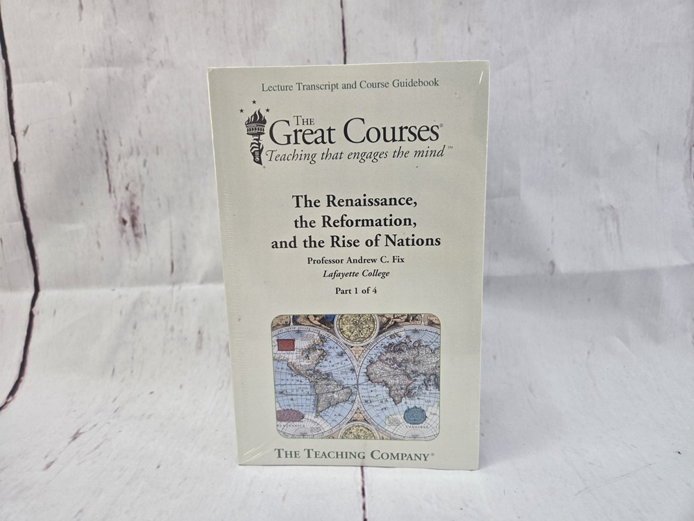 The Great Courses The Renaissance the Reformation, Rise of Nations, 1-4 Books