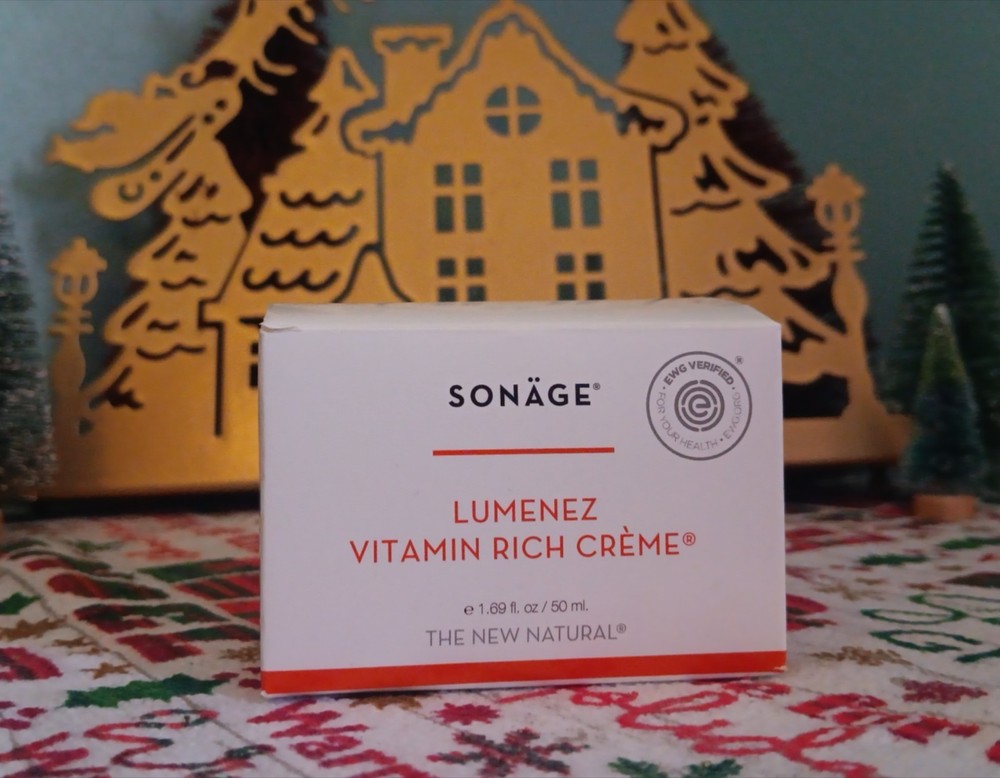 NIB FULL SIZE SON̈AGE Lumenez Vitamin Rich Crème 1.69 Fl Oz