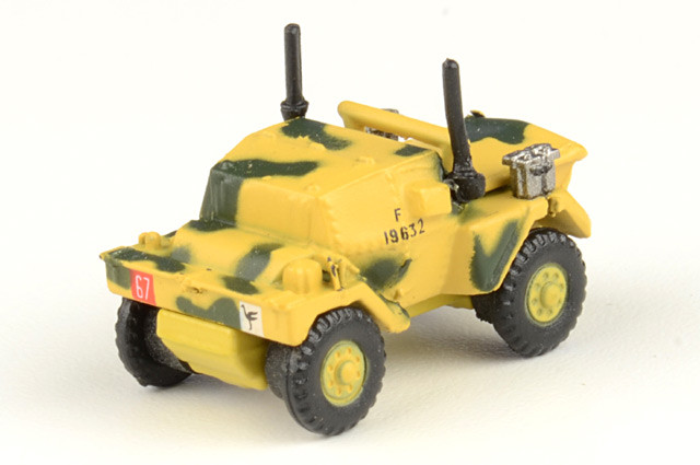 Oxford Diecast 1/148 Dingo Scout Car Truck British Army 23rd Armored Bgd