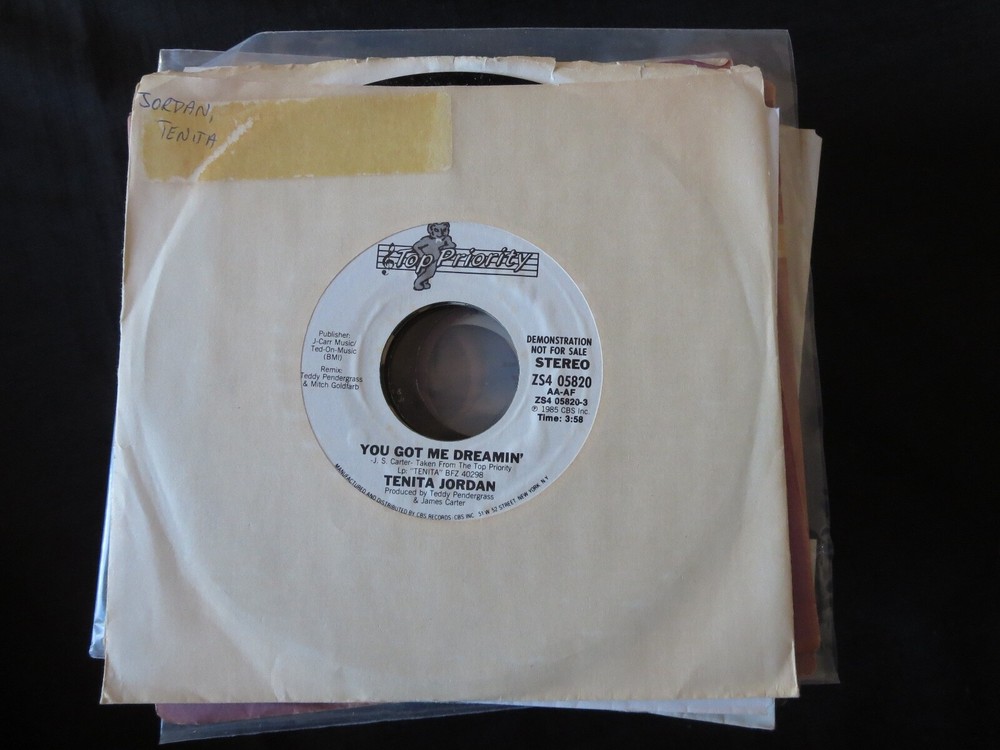 TENITA JORDAN - You Got Me Dreamin' PROMO Unplayed Old Stock