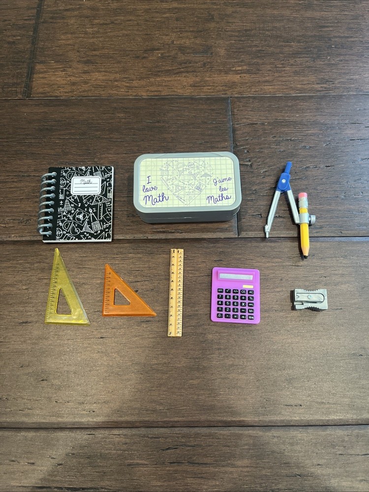 Our Generation Math Whiz Play Set fits with American Girl 18” Doll “I Love Math”