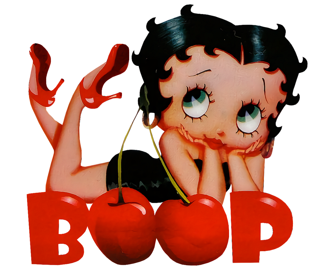 Betty Boop weatherproof vinyl bumper sticker decal