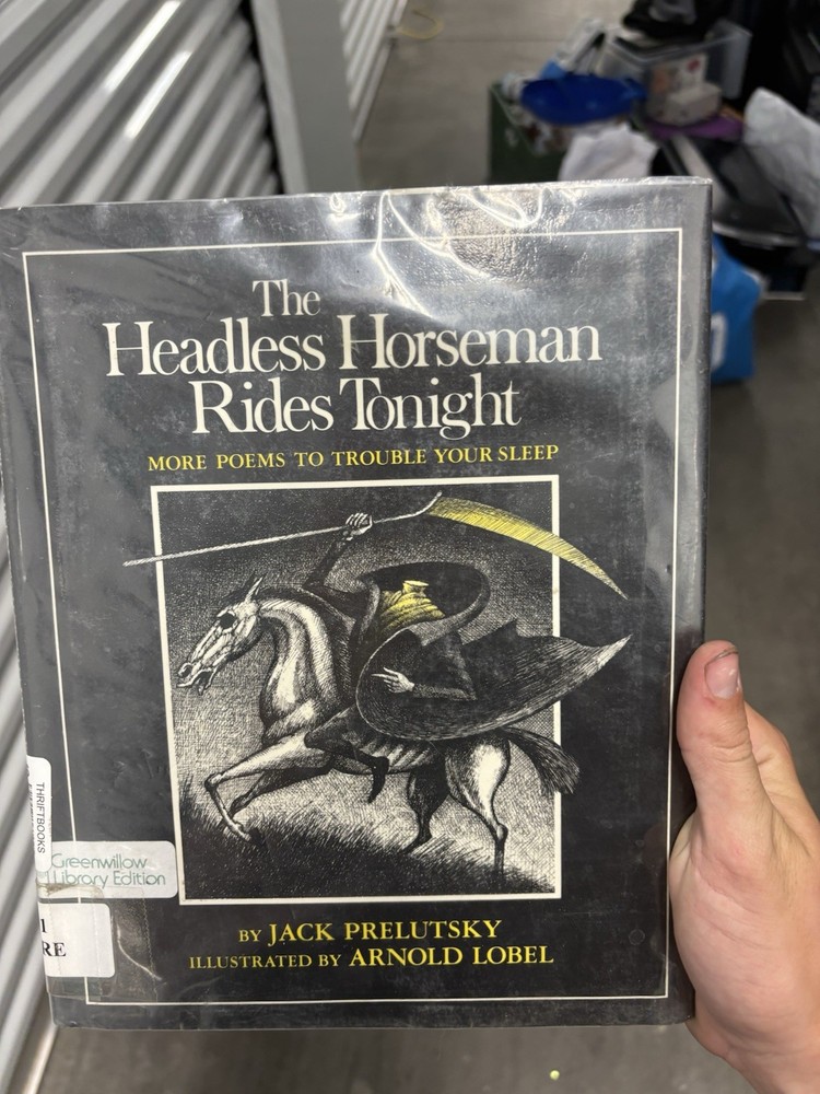 The Headless Horseman Rides Tonight HC Illustrated Jack Prelutsky Lobel