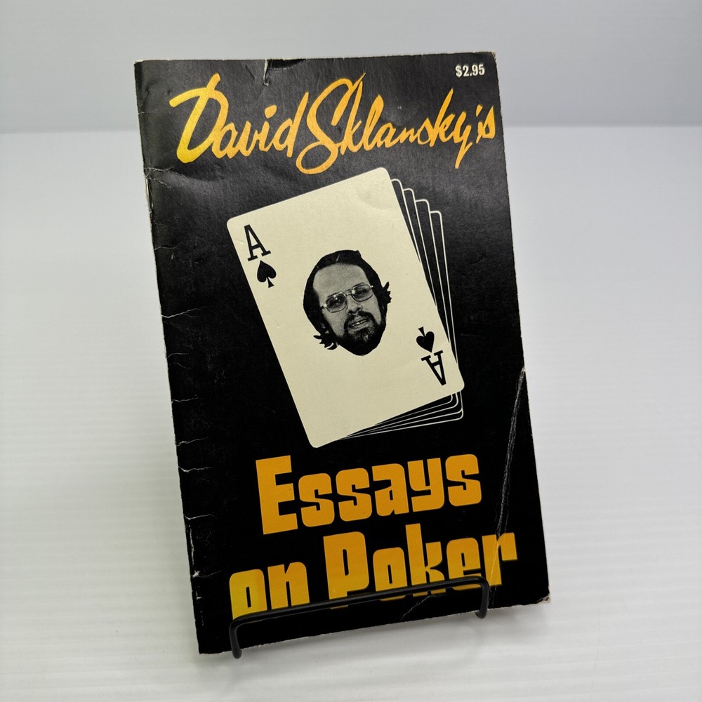 David Sklansky's Essays on Poker 1981 Booklet GBC Press