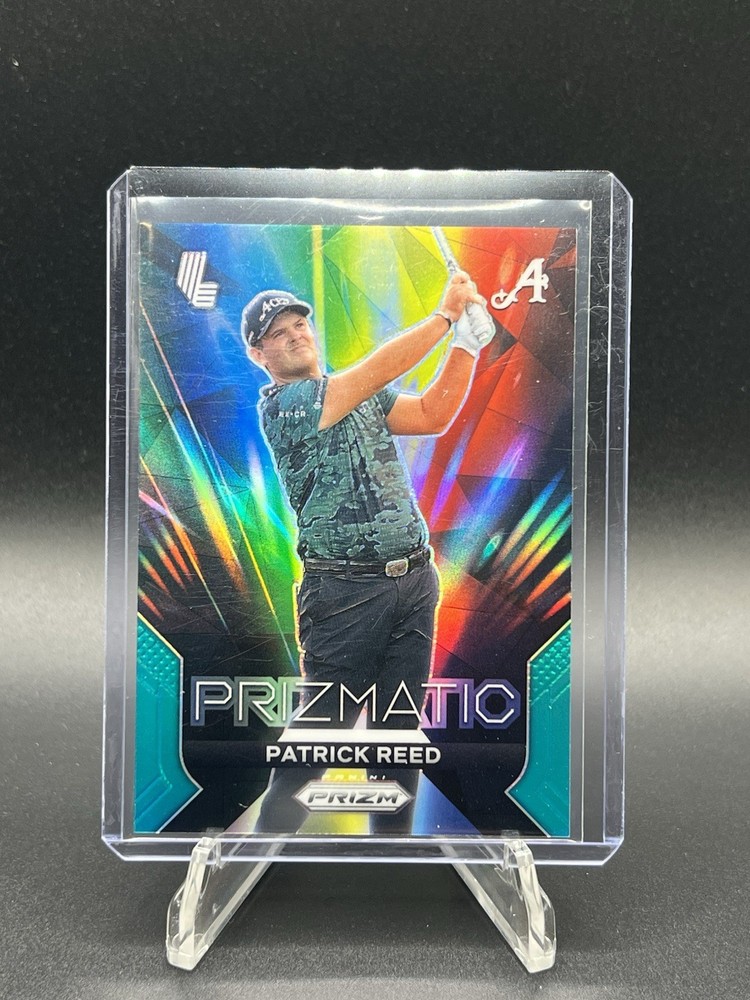 Patrick Reed 2024 Panini Prizm LIV Golf Teal #/199 Prizmatic 4Aces GC #1