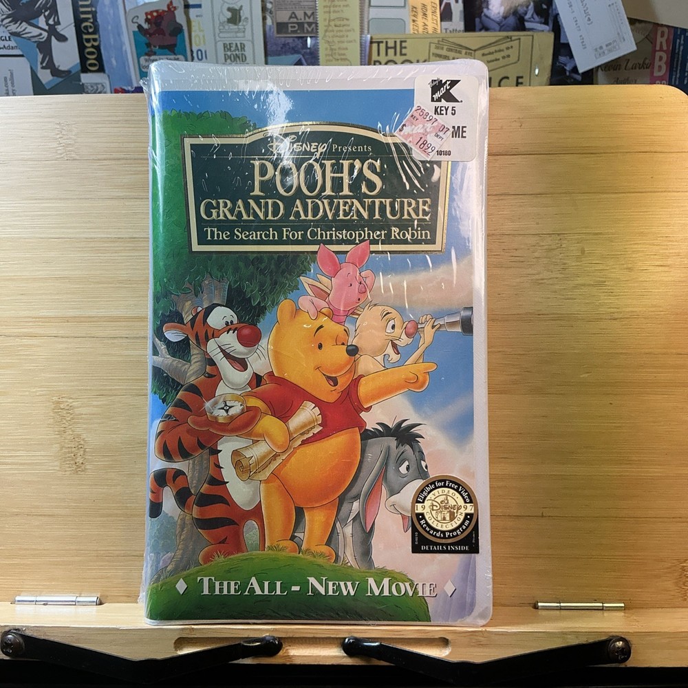 BRAND NEW Winnie The Pooh's Grand Adventure (VHS; 1997) Sealed