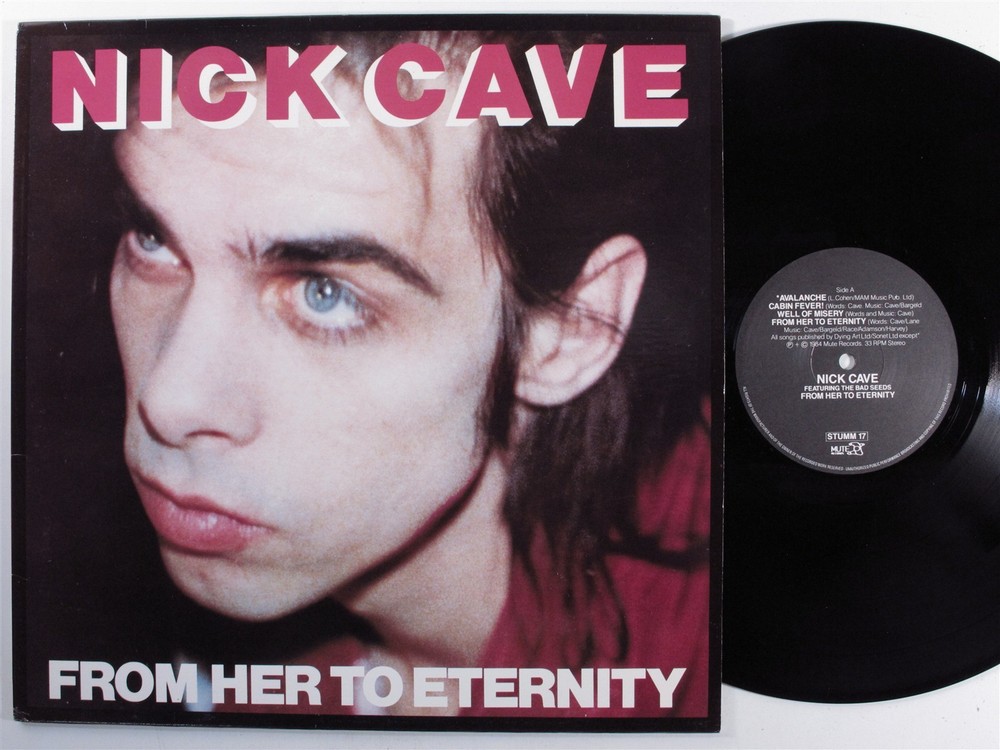 NICK CAVE & THE BAD SEEDS From Her To Eternity MUTE LP VG+ uk f