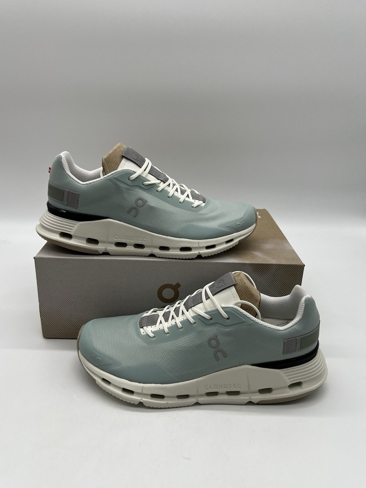 On Cloud Cloudnova Form Women’s Size 9 Mineral ivory Running Sneakers Shoes.