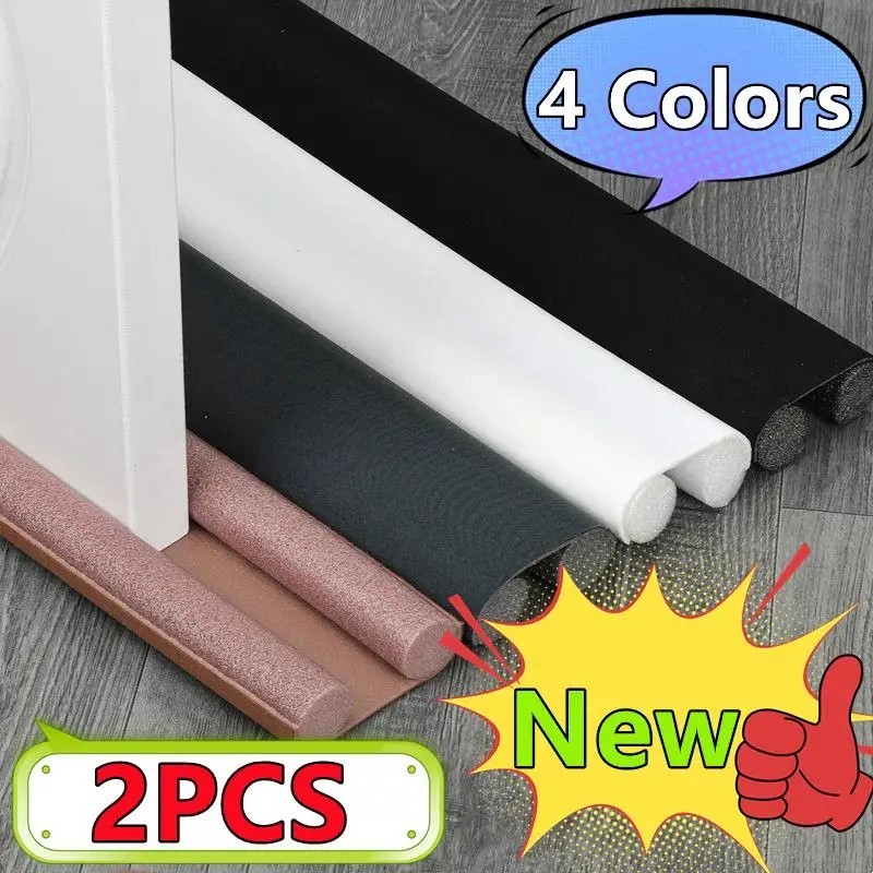 2/1PC Flexible Under Door Draft Stopper Door Bottom Seal Strip Weather Strip