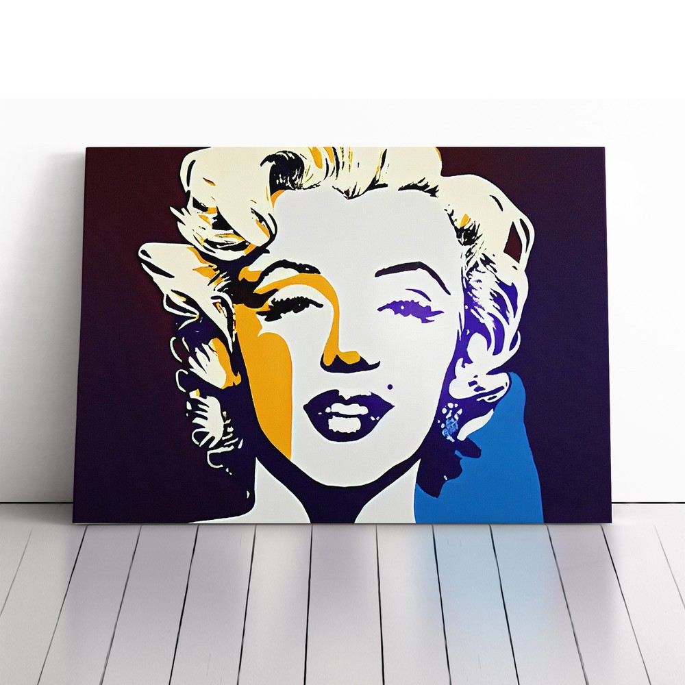 Pop Art Marilyn Monroe Vol.5 Abstract Canvas Wall Art Print Framed Picture Decor