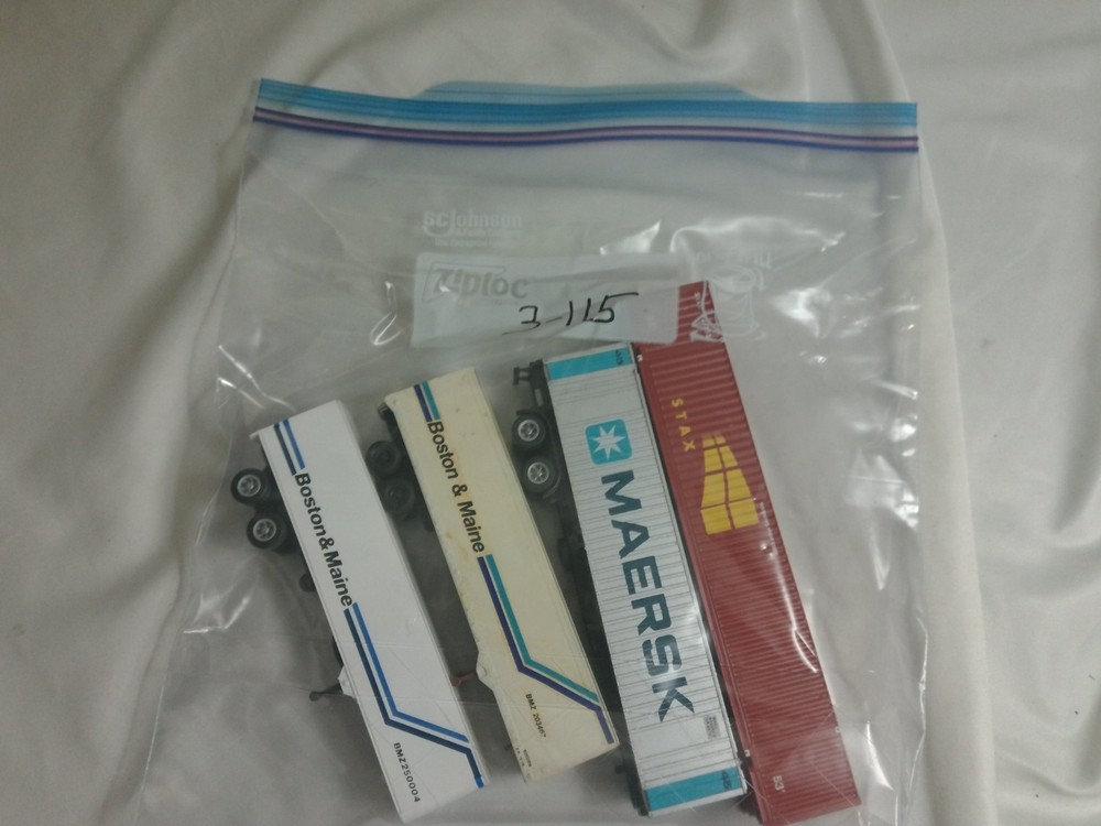 HO Scale Intermodal Container Grab Bag - Everything Pictured - No Substitutions