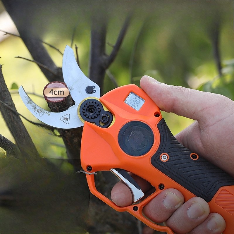 Rechargeable Handheld Cordless Gardening Scissors Fruit Tree Pruning Shears