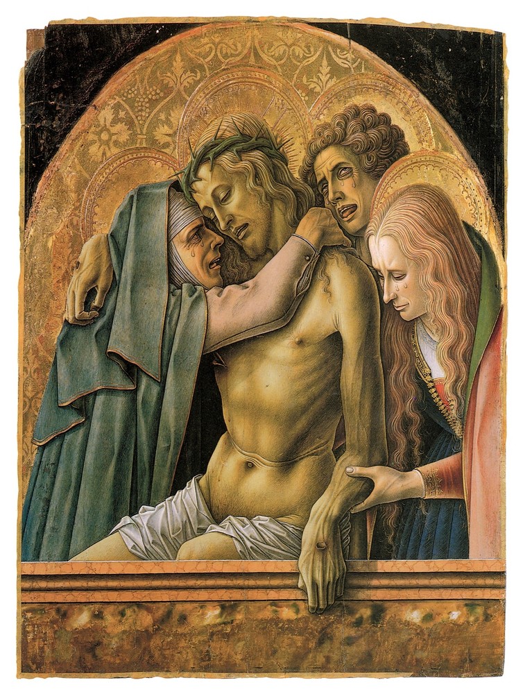 Decor Poster. Graphic Art. Christ After crucifixion. Religious Wall Design 1374