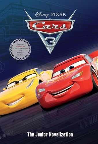 CARS 3 JR. NOVEL - Paperback, by RH Disney - Acceptable n
