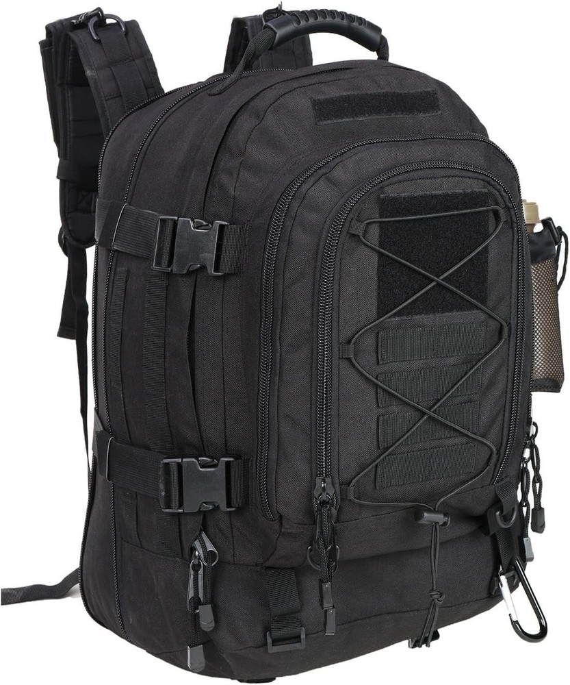40-64L Expandable Military Tactical Backpack for Hiking Camping Gym 3-Day Trips