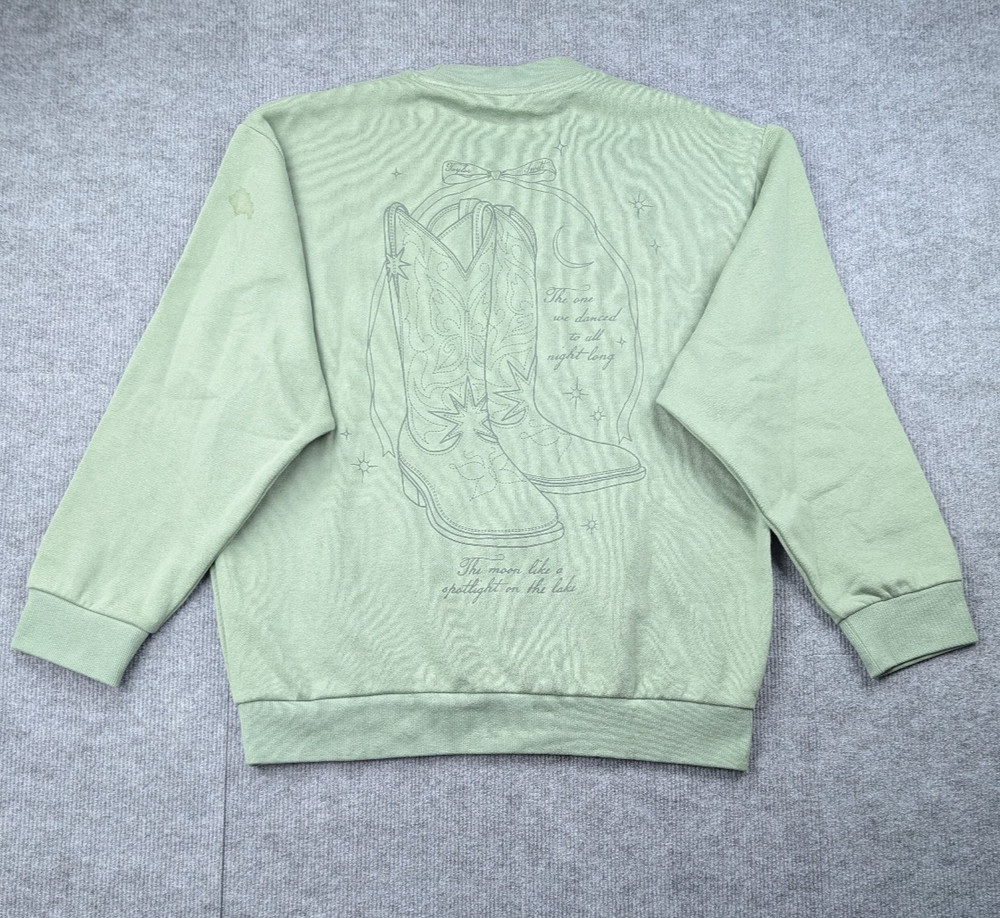Taylor Swift Self Titled Danced All Night Long Kanga Sweatshirt Womens XL Pocket