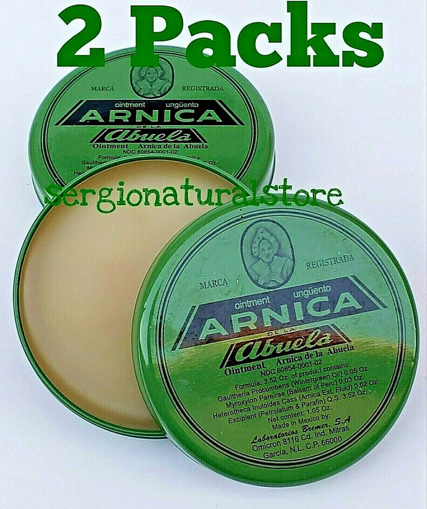 (2 Packs) ARNICA LA ABUELA OINTMENT 30 G. EACH Made in Mexico Pomada Original-image