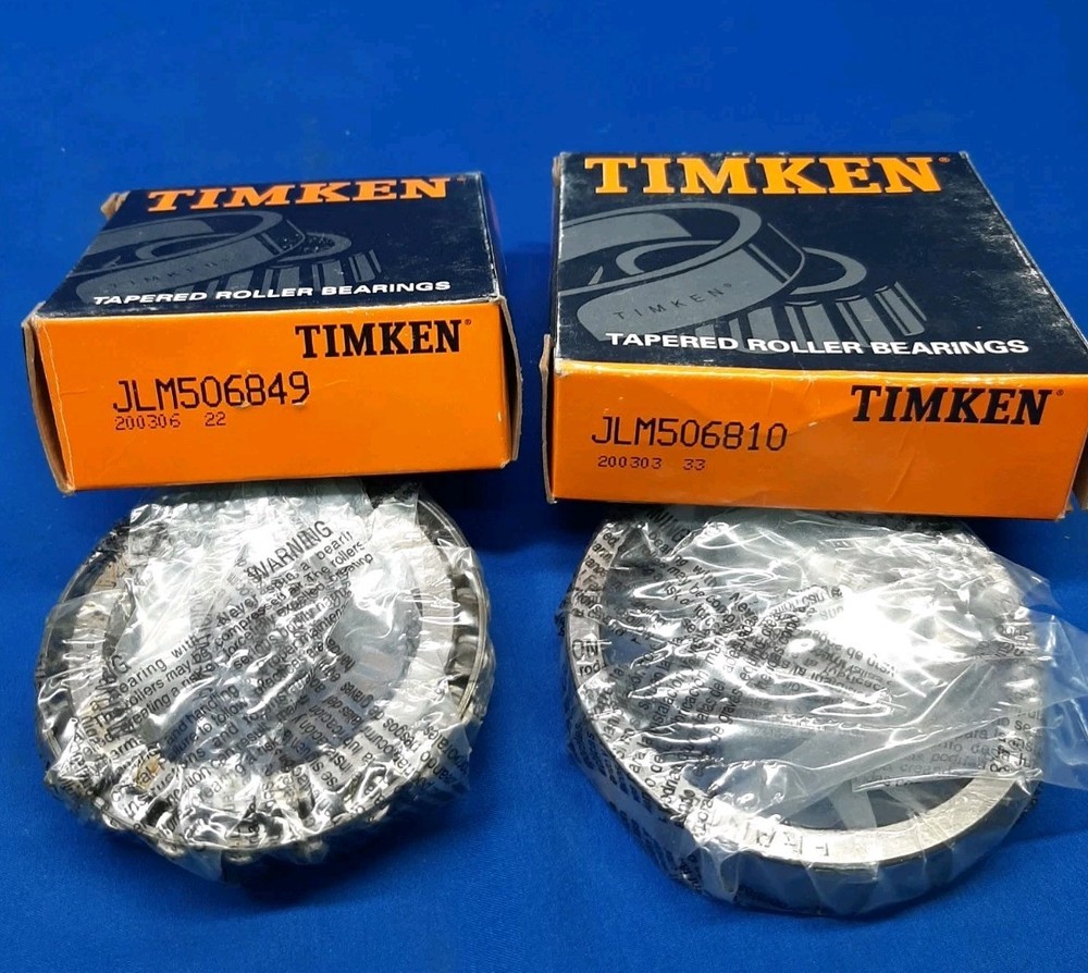 TIMKEN JLM506849 Tapered Roller Bearing Single Cone with Outer Race JLM06810