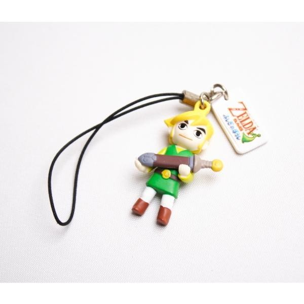 Legend of Zelda Link Figure Strap Zerudanodens Nintendo Vintage Japan Retro Game