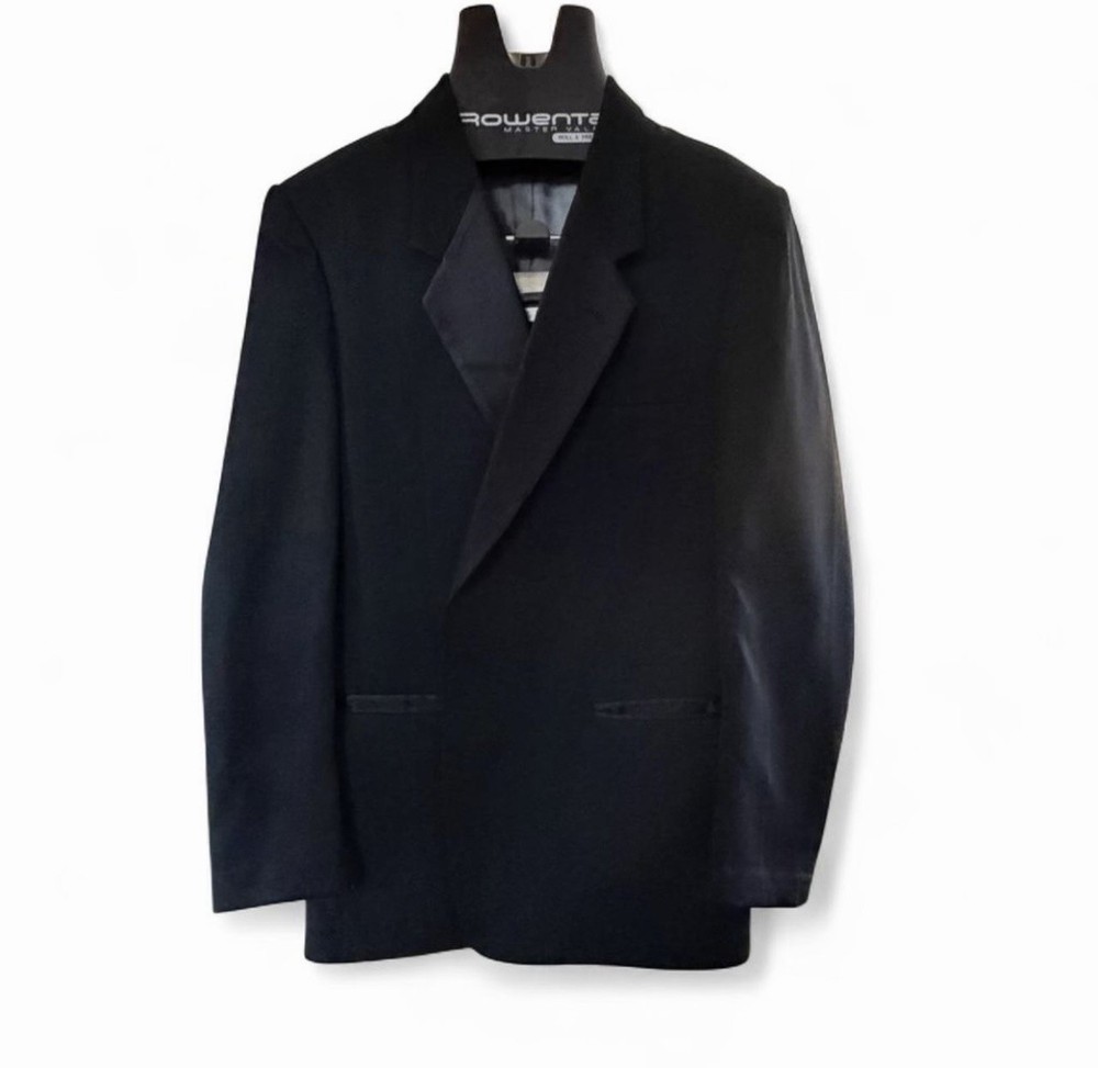 Christian Dior Monsieur Tuxedo Blazer Men’s L 42R Satin Lapel Navy Black