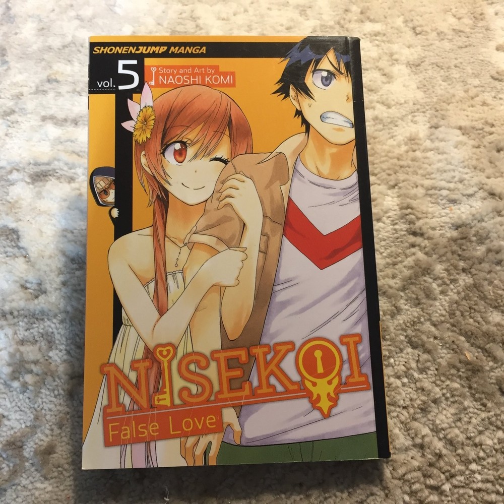 Nisekoi False Love Vol 5 Paperback by Naoshi Komi 2015 Shonen Jump Manga Viz