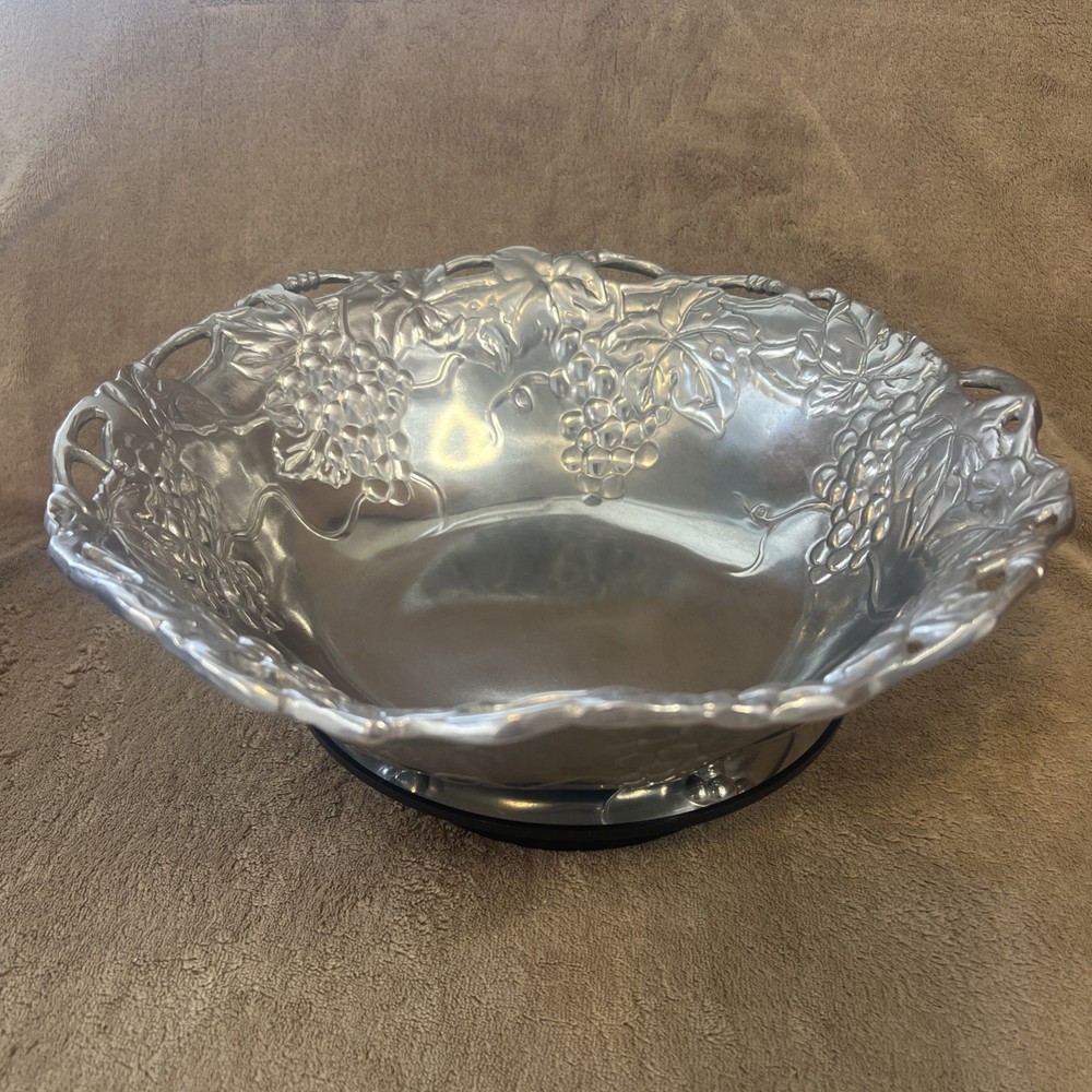 Arthur Court Serving Bowl Grape Collection 12