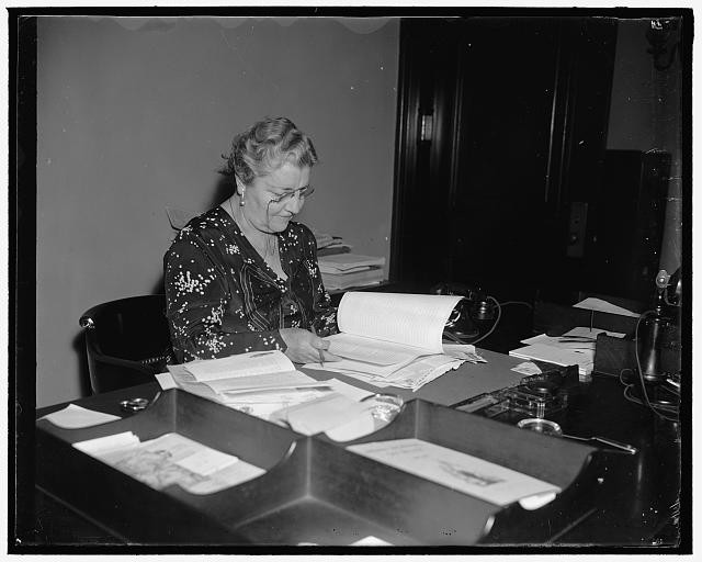 Cora Rubens,Secretary to Senator Bill Borah of Idaho,American Politician
