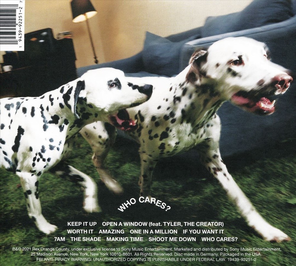 Rex Orange County Who Cares? New Cd