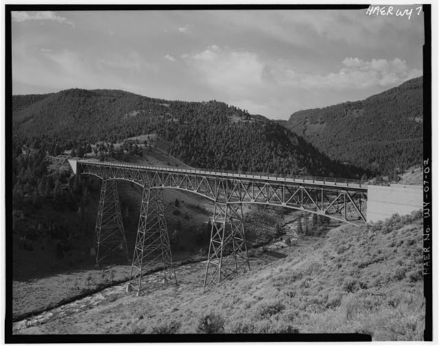2. VIEW SOUTH JULY 1983 - Gardner River Bridge, Spanning Gardner River North