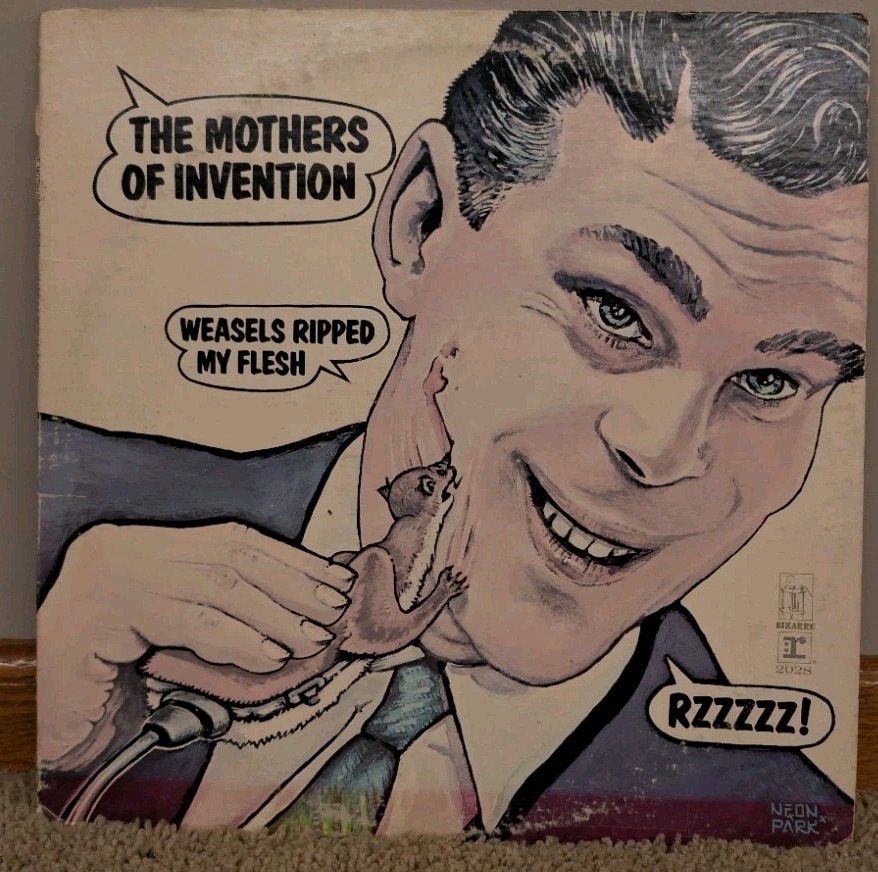 The Mothers Of Invention - Weasels Ripped My Flesh Vinyl LP -1970 Record MS-2028