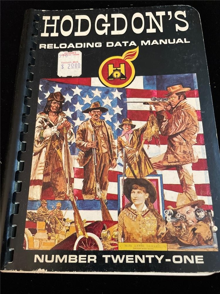 1970 Hodgdon's Reloading Data Manual #21 Book Modern Smokeless Powders