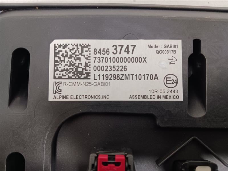 BLAZER    2020 Audio Equipment Radio 10338748