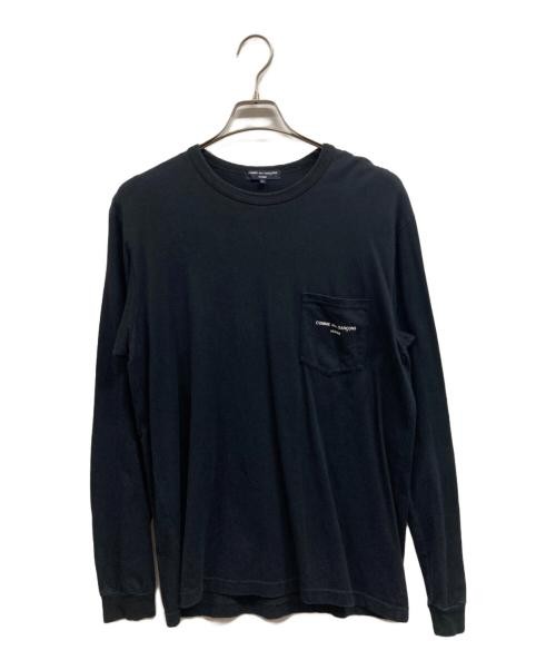 COMME des GARCONS HOMME                    Long sleeve cut and sew black HE-T010