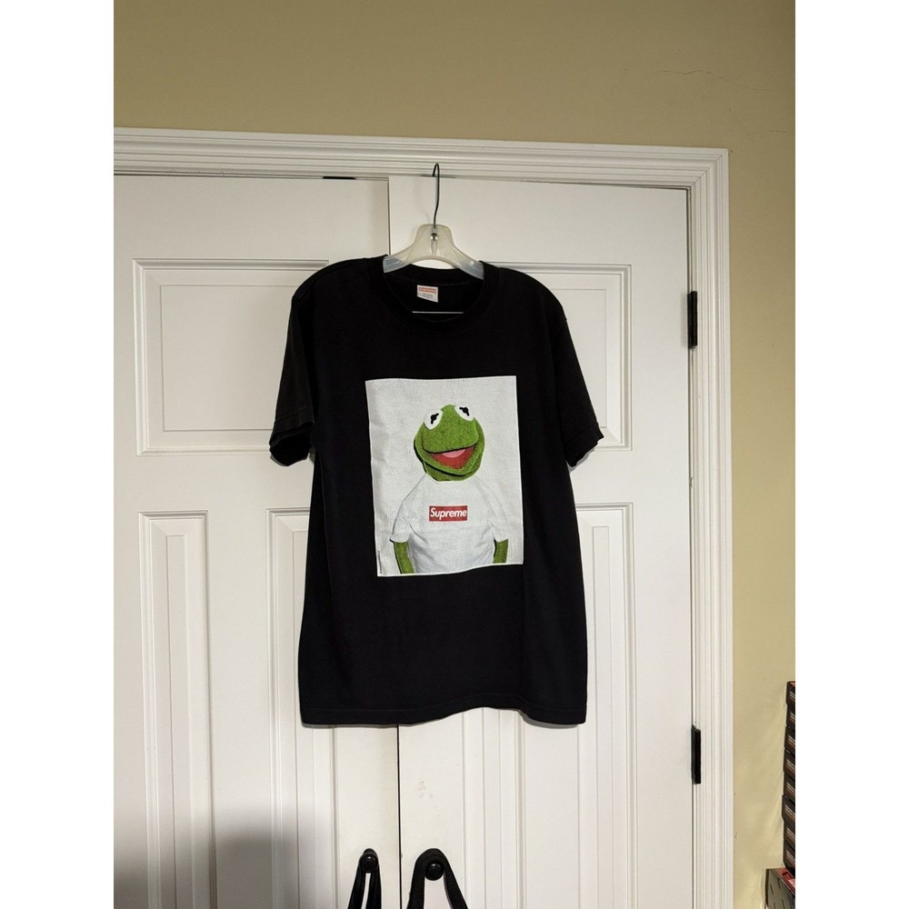 Supreme Black Kermit Photo T-Shirt