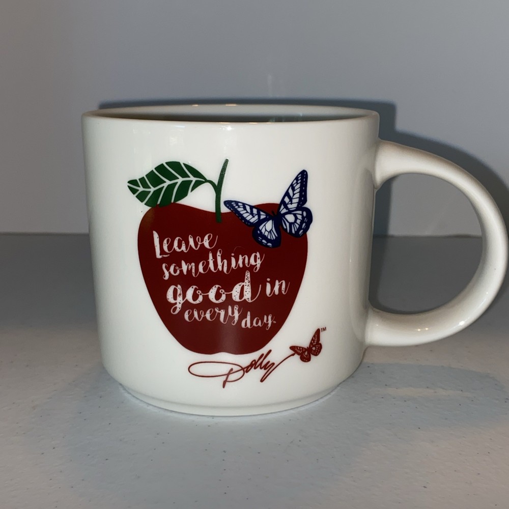 Dolly Parton Leave Something Good In Every Day Coffee /Tea Cup Mug 16 Oz
