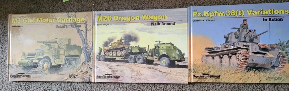 3 Squadron signal Publications , Military Vehicles, hardback:Like New