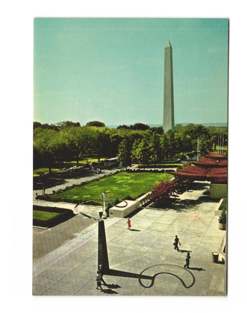 South Terrace of the National Museum of History and Tech Vintage postcard unp