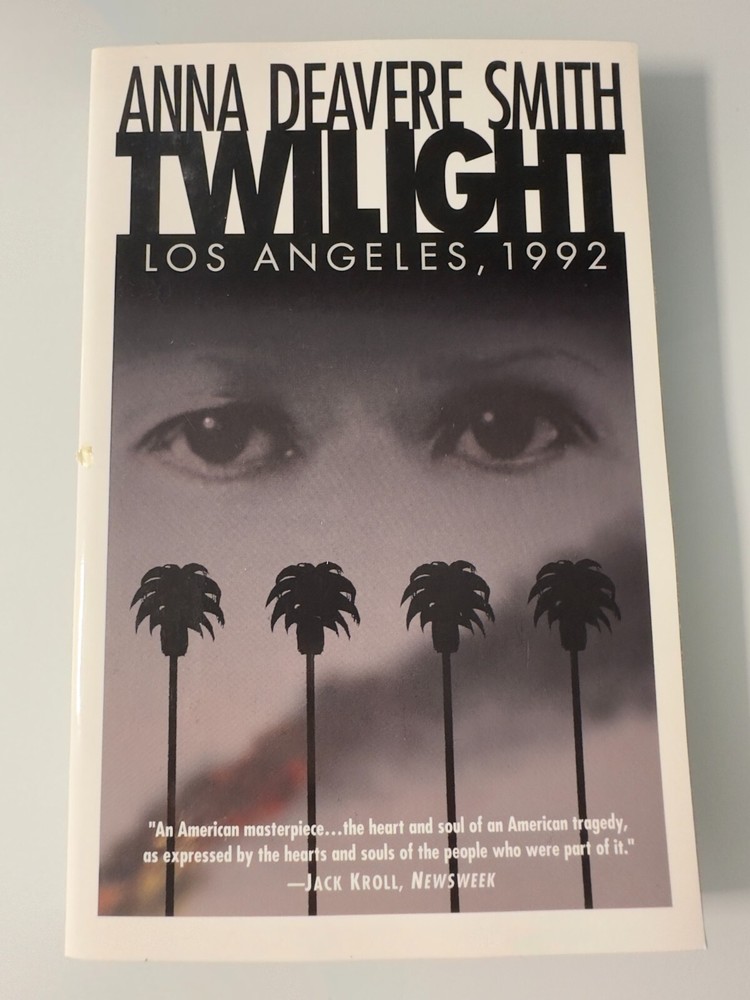Twilight Los Angeles 1992 Anna Deavere Smith Paperback Fiction Performing Arts