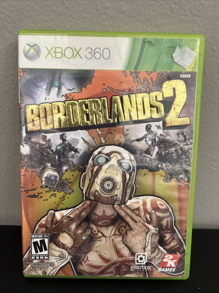 Borderlands 2 - Microsoft Xbox 360 - Complete In Box CIB - See Pics !!