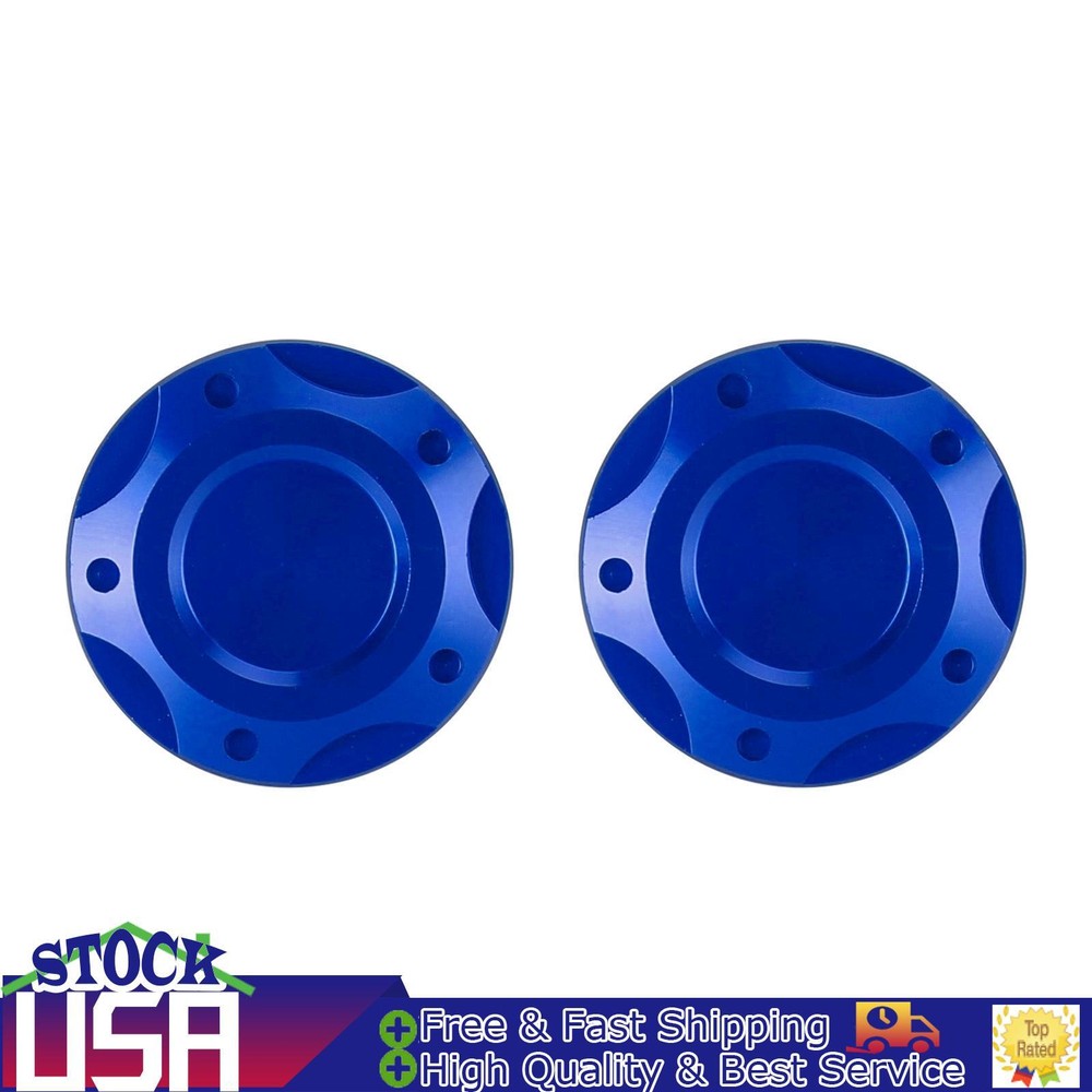 Frame Plugs Inserts Pair Blue For Yamaha MT-03 MT03 MT-25 MT25 YZF-R3 2015-2022