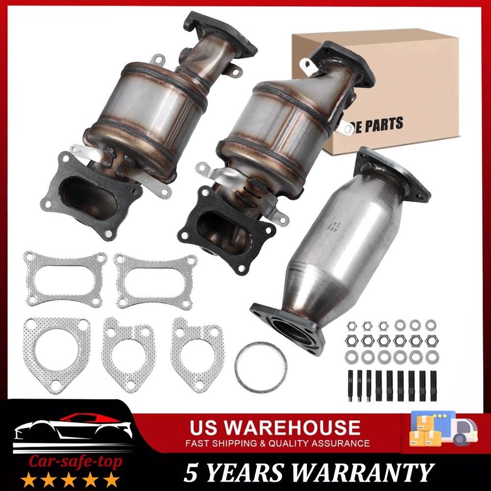 OEM For 2008-2012 Honda Accord 3.5L Catalytic Converters Complete set NEW .