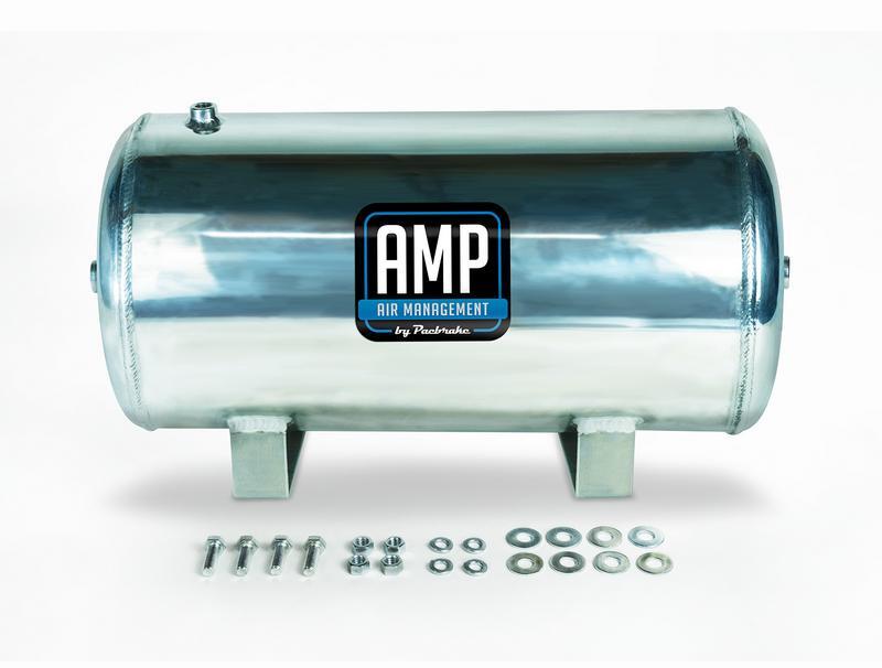 Pacbrake Portable Air Tank - 5 Gallon Aluminum Basic Air Tank Kit Tank and Hardw