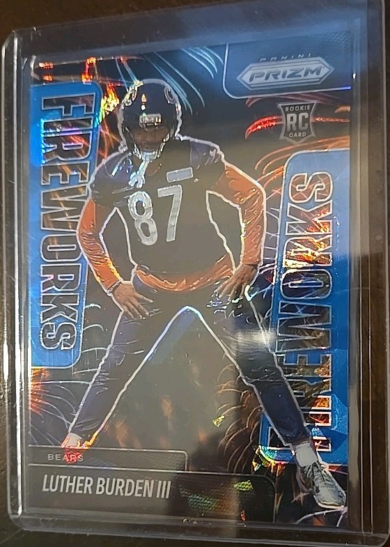 2025 Panini Prizm Luther Burden III RC /99 SSP RC Prizm Chicago Bears⭐️Rookie WR