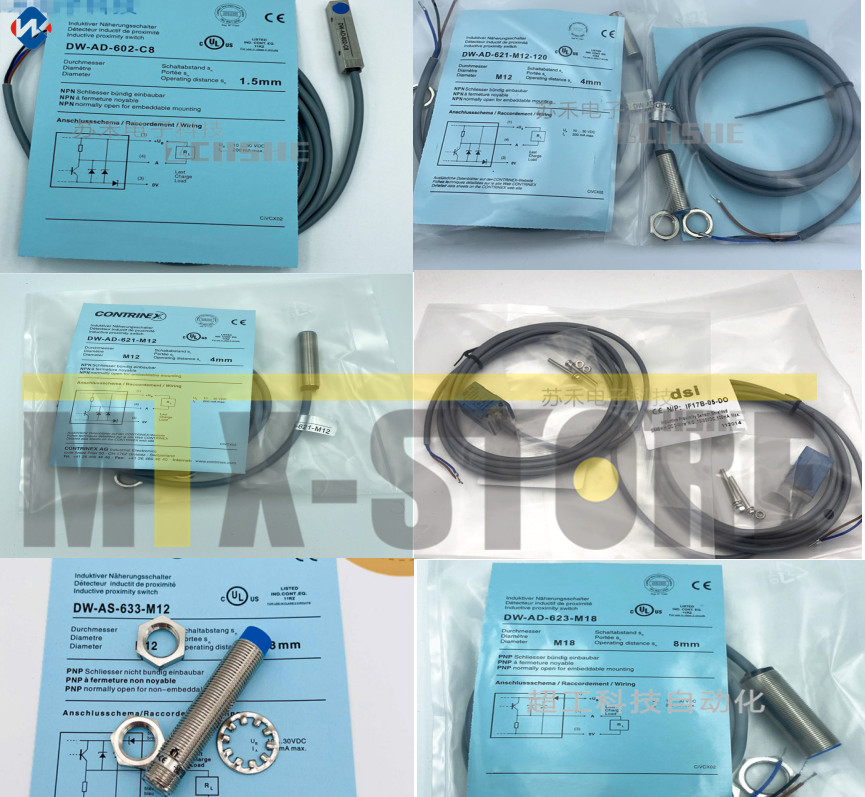 1PC Brand New Contrinex DW-AS-624-M12 Sensor&Proximity Switch