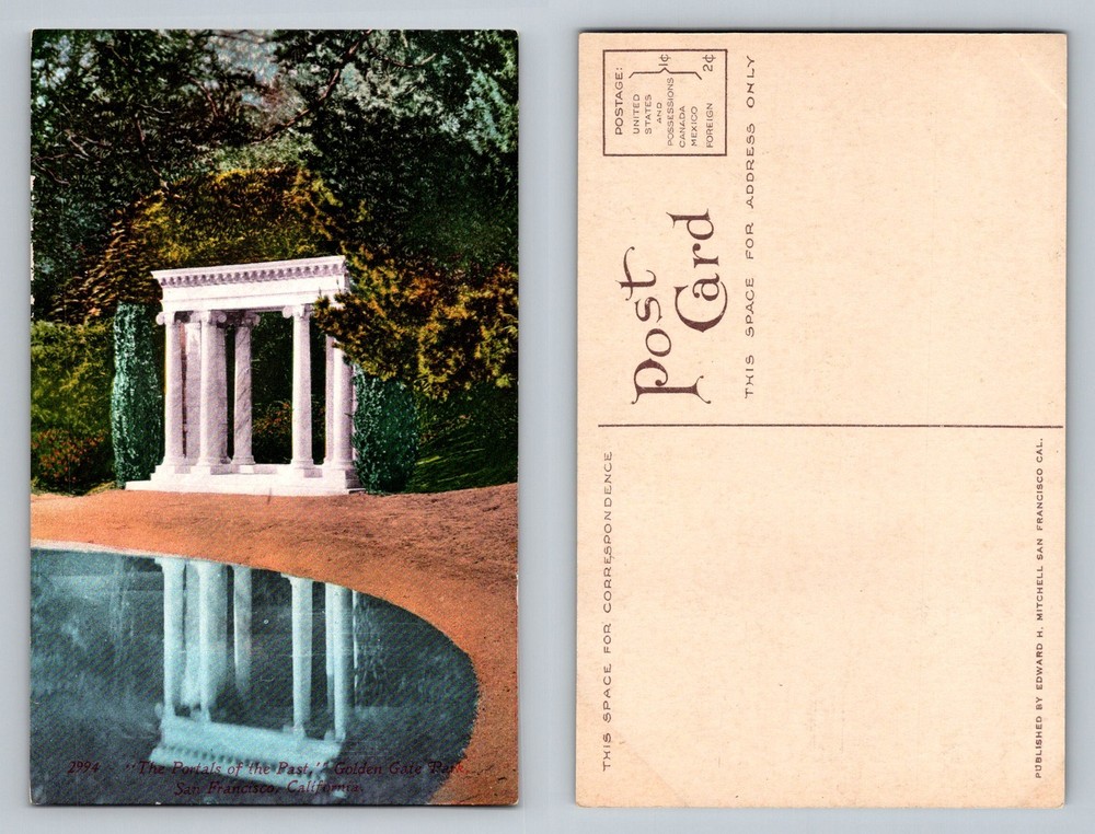 San Francisco, CA-California, Portals of the Past Golden Gate Vintage Postcard