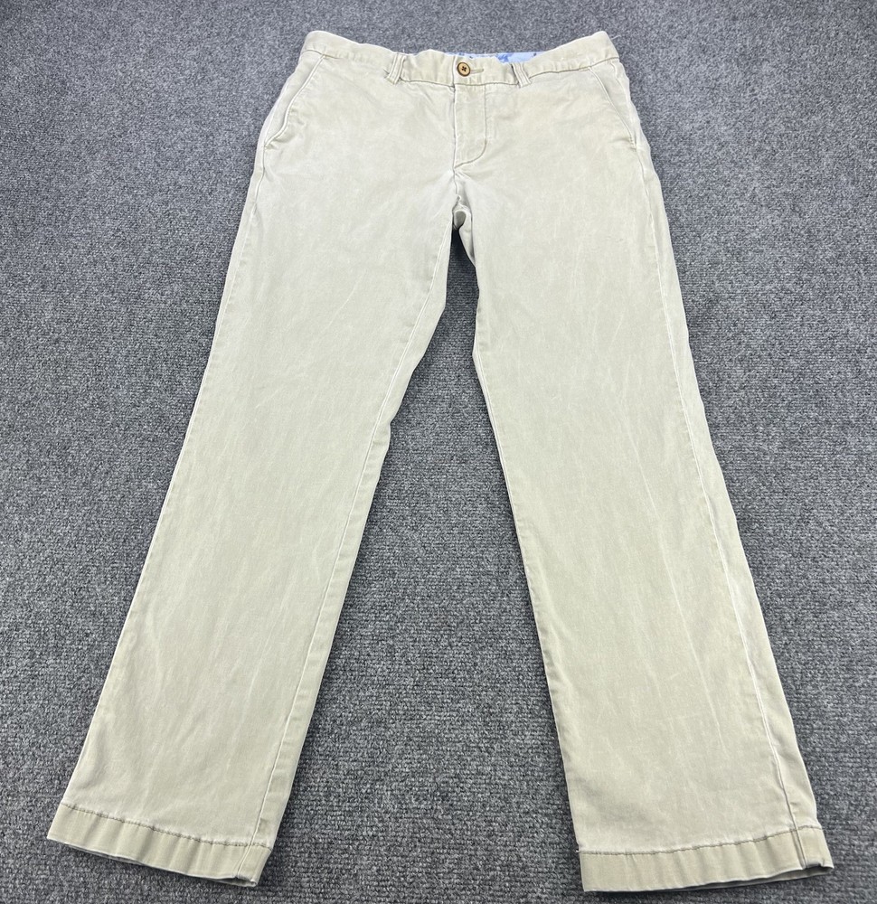 Tommy Bahama Pants Mens 30x30 Khaki Beige Chino Stretch Golf Comfort Casual