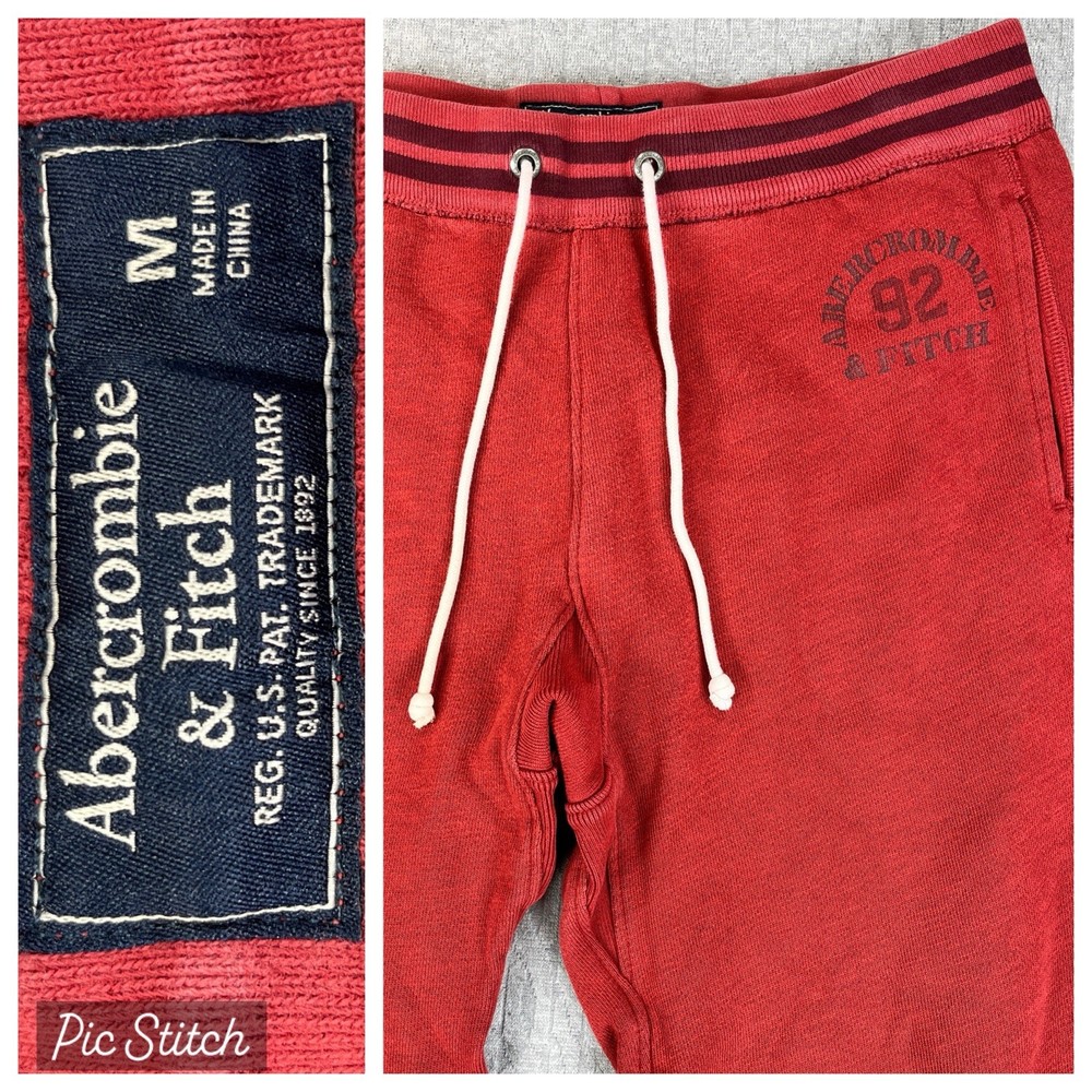 Vintage Abercrombie & Fitch Sweatpants Classic Fit Y2K 90s Size M joggers