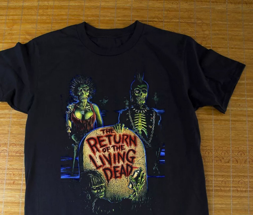 The Return of the Living Dead 80s Horror Zombie Movie T-shirt S-5XL