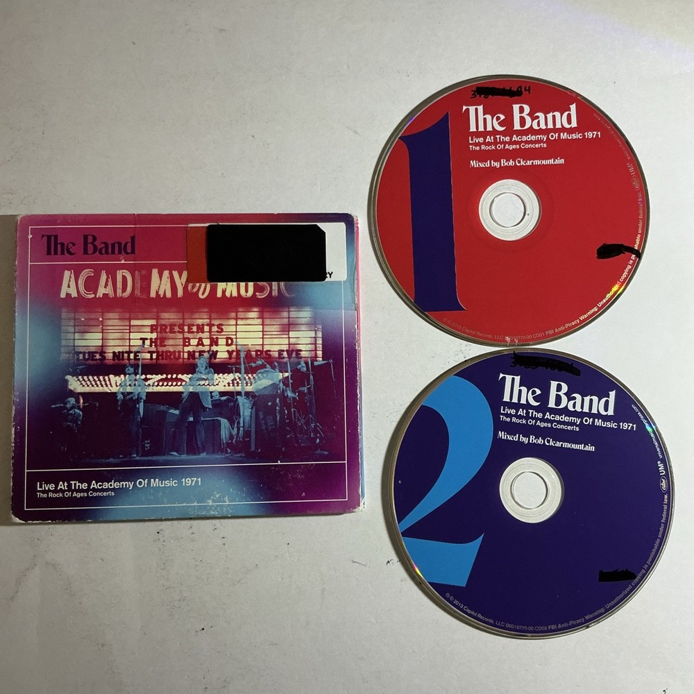 The Band - Live At The Academy Of Music 1971 (The Rock Of Ages Concerts), (2xCD)-image
